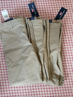 3 Vineyard Vines kids Chino Pants - Khaki Tan